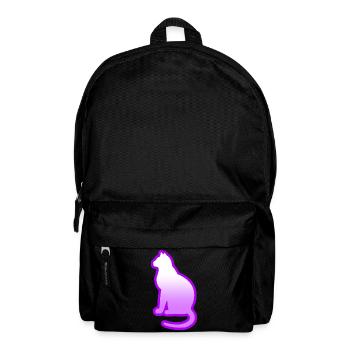 Chat - Sac à dos - noir - Devant