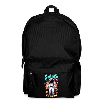 Schulkind 2026 Einschulung 2026 Schulanfang - Rucksack - Schwarz - Vorne