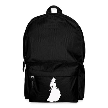 Royal Princess Silhouette - Backpack - black - Front