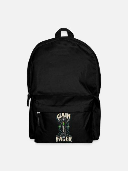 Tontechniker Audiotechnik Gain Before Fader - Rucksack - Schwarz