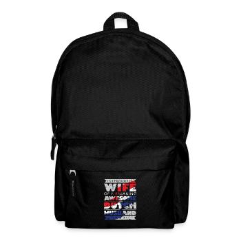 Fière épouse d'un Hollandais - Sac à dos - noir - Devant