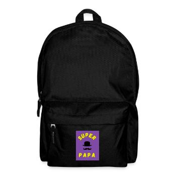 GREAT DAD. DAD. HAPPY BIRTHDAY DAD. DAD. FEAST - Backpack - black - Front