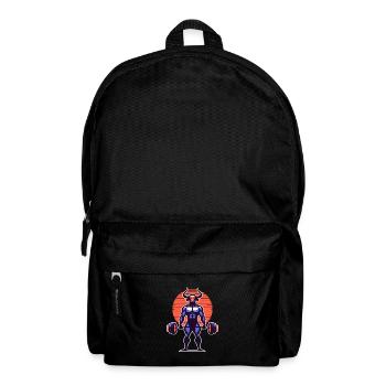 BullFit Strength Tees für Fitnessstudio, Athleten, - Rucksack - Schwarz - Vorne