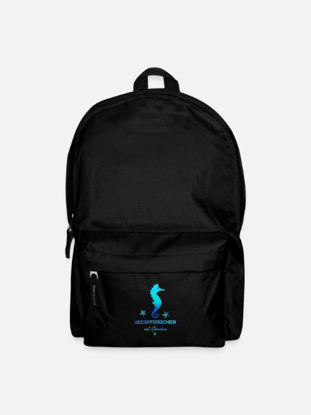 Seepferdchen bestanden Schwimmabzeichen schwimmen - Rucksack - Schwarz