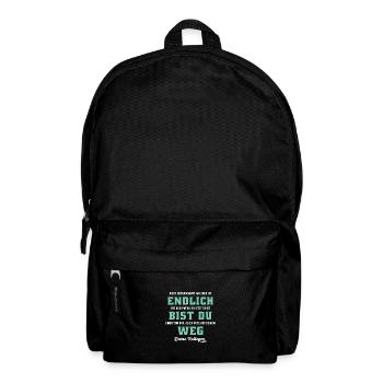 Arbeitskollege Jobwechsel Ruhestand Abschied - Rucksack - Schwarz - Vorne