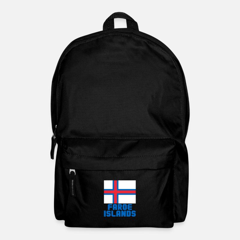 Färöer Inseln - Rucksack - Schwarz