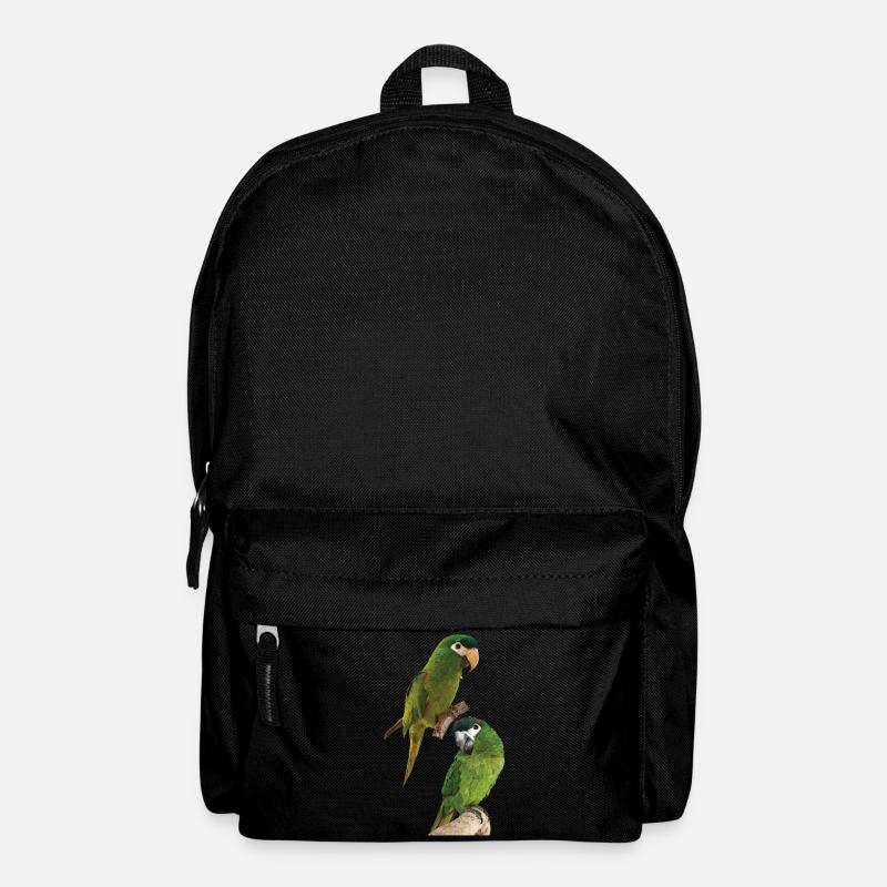 Der edle Ara - Rucksack - Schwarz