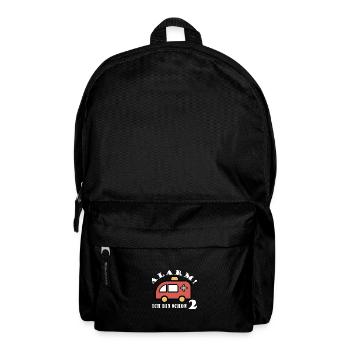 Alarm ich bin schon 2 Krankenwagen - Rucksack - Schwarz - Vorne