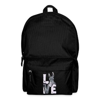 Âne - Sac à dos - noir - Devant
