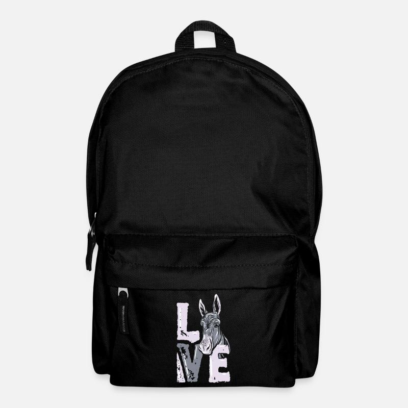 Esel - Rucksack - Schwarz