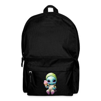 Alien Alien Girl Ice Summer - Backpack - black - Front