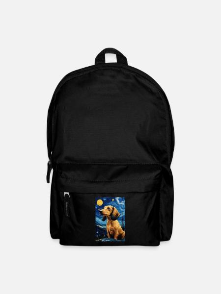 Dackel - Rucksack - Schwarz