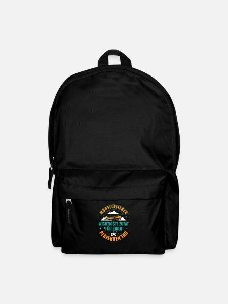 Modellflugzeug Flieger Flugzeug Pilot Modellflug - Rucksack - Schwarz