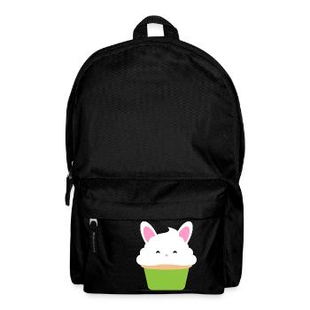 Cupcake, Muffin, Geschenkidee - Rucksack - Schwarz - Vorne