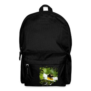 Hummeln sind die fleißigen Schwestern der Bienen. - Rucksack - Schwarz - Vorne