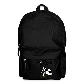 Pandalena Großer Panda Bruder - Rucksack - Schwarz - Vorne