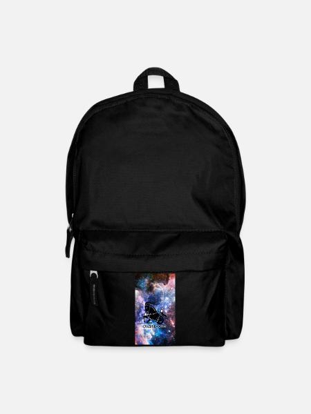 Steinbock Horoskop-Tierkreis-Raum-Galaxie - Rucksack - Schwarz