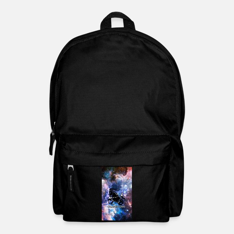 Capricorne-zodiaque-zodiaque-galaxie - Sac à dos - noir
