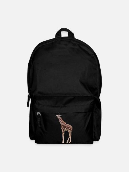 Gina, Giraffe - Rucksack - Schwarz