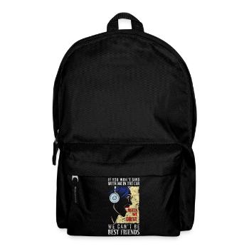 Singing Musician Musical Band - Backpack - black - Front