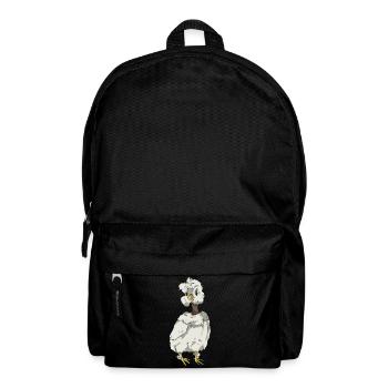 Chicken Chick Silk Chicken Naked-necked Chicken Breed - Backpack - black - Front