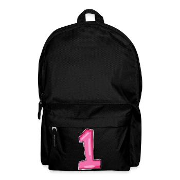 1 - Backpack - black - Front