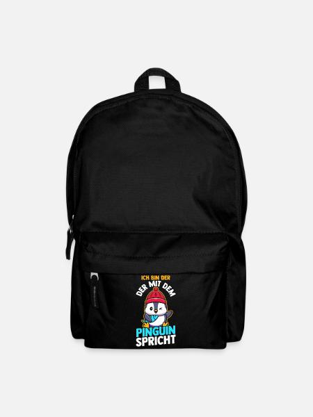 Pinguin - Rucksack - Schwarz
