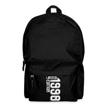 Glyphes de bloc en édition limitée - Sac à dos - noir - Devant