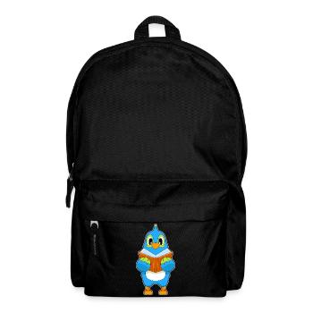 Livre de nerds perroquets - Sac à dos - noir - Devant
