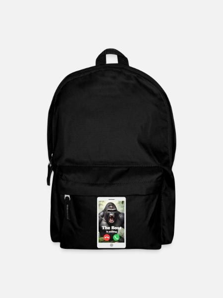 Dein Chef ruft dich an! - Backpack - black
