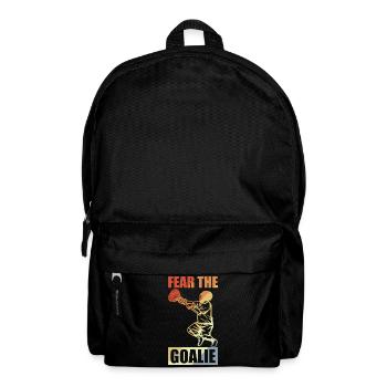 Lacrosse Torwart - Rucksack - Schwarz - Vorne