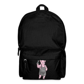 Pig Hairdresser Scissors - Backpack - black - Front