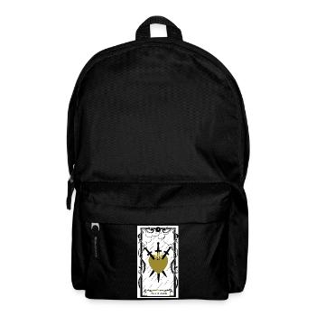 Drei der Schwerter - Rucksack - Schwarz - Vorne