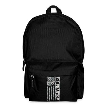 F-4 Phantom American Flag Military Camouflage F4 - Backpack - black - Front