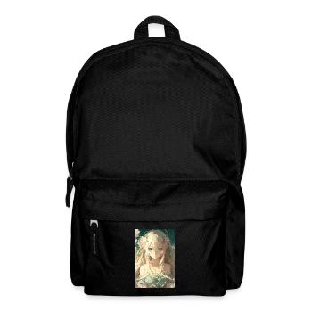 Anime Girl Anime Girl Waifu Otaku Beautiful - Backpack - black - Front
