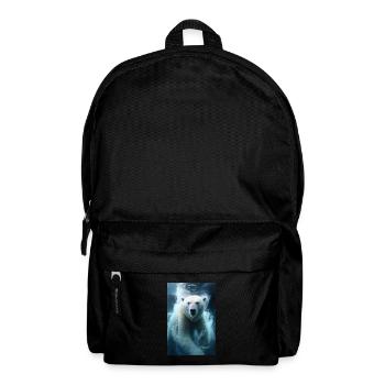 Eisbär - Rucksack - Schwarz - Vorne