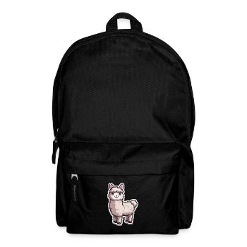 Alpaka Lama für Alpakaliebhaber - Rucksack - Schwarz - Vorne