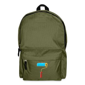 Maler - Rucksack - Olivgrün - Vorne