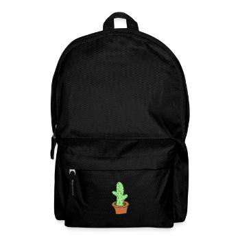 Kaktus - Rucksack - Schwarz - Vorne