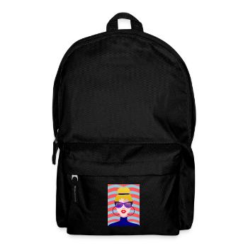 WIFE. DAUGHTER. ADOLESCENT. WOMEN'S DAY - Backpack - black - Front