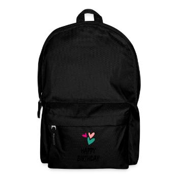 HAPPY BIRTHDAY. HAPPY BIRTHDAY. BIRTHDAY. - Backpack - black - Front