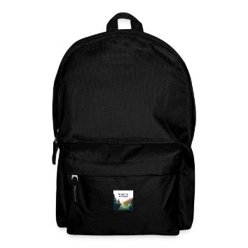 Wander Far, Heal Deeply – Hiking & Nature - Backpack - black - Front
