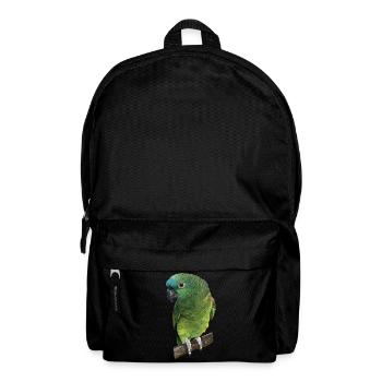 Die Blaustirnamazone - Rucksack - Schwarz - Vorne