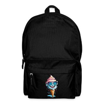 Eiscreme - Rucksack - Schwarz - Vorne