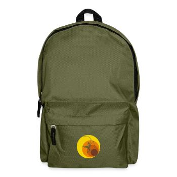 Kletter Sturz-Retro - Rucksack - Olivgrün - Vorne