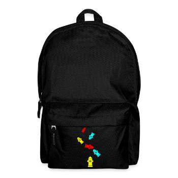 Hydrant Icon - Backpack - black - Front