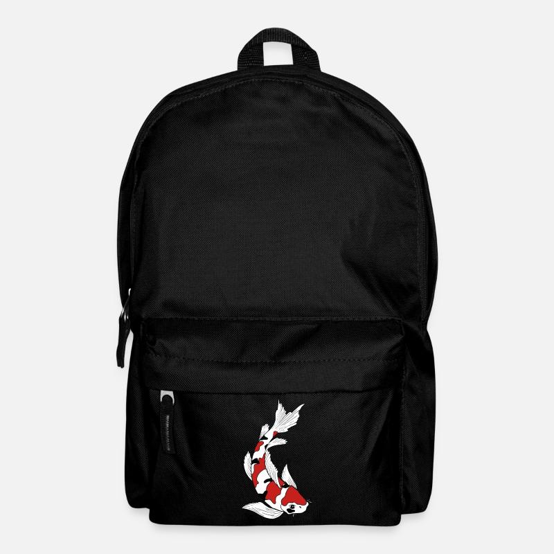 Koi Karpfen - Rucksack - Schwarz