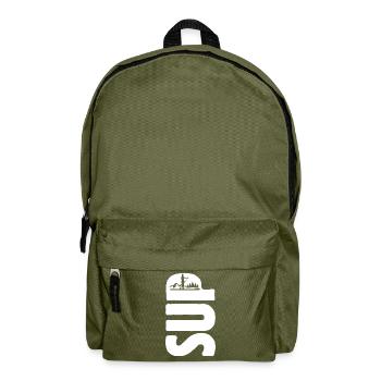 SUP Stand up paddling - Life is better on a board - Backpack - olive green - Front