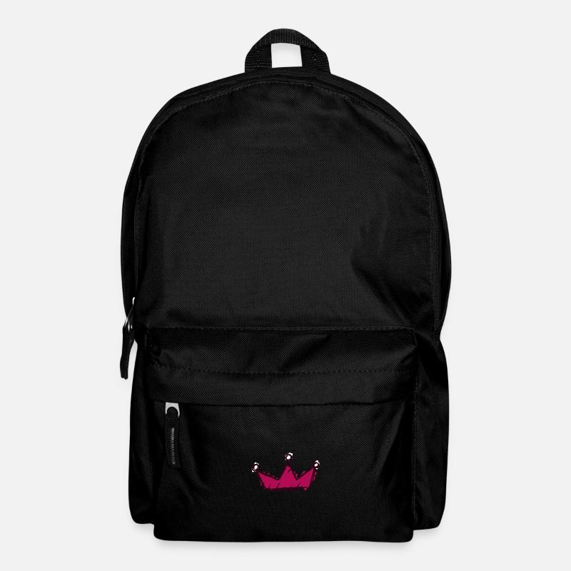 Krone - Rucksack - Schwarz