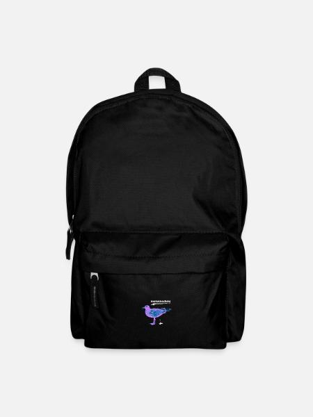 möwenschiss - Rucksack - Schwarz